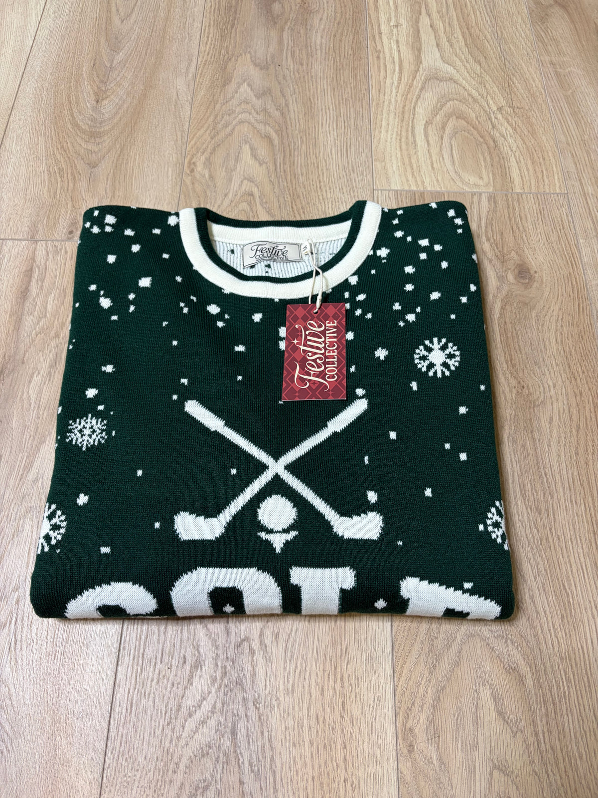 Golf Christmas Jumper